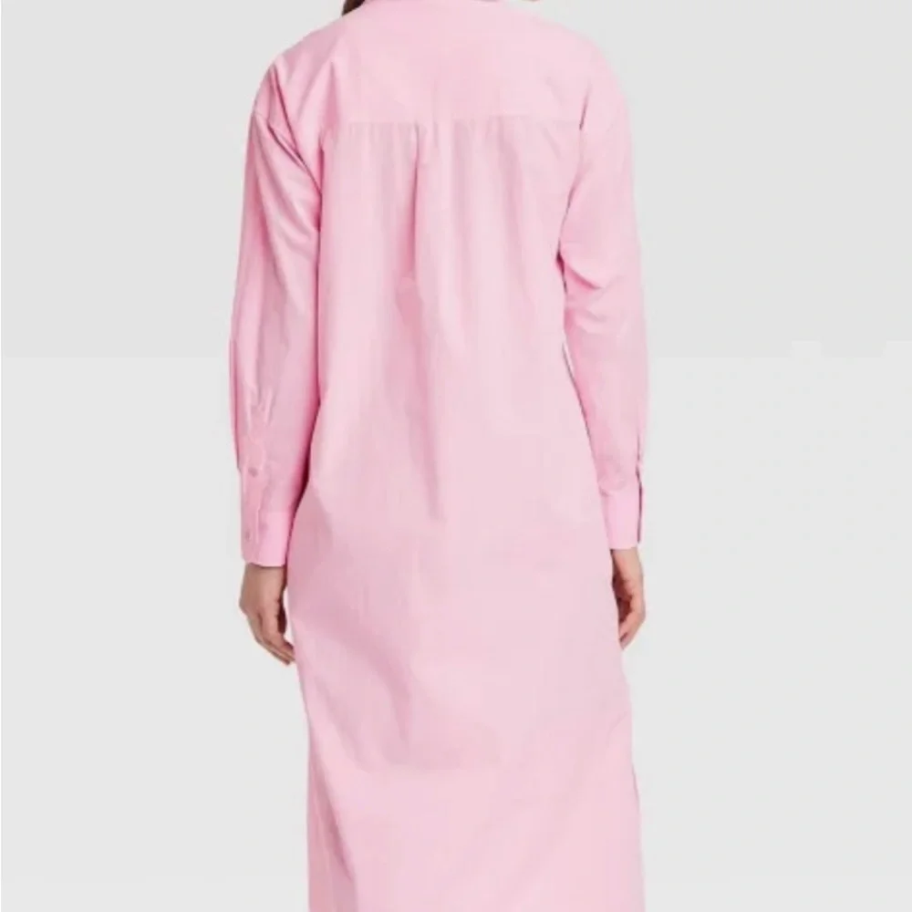 Universal Thread Long Sleeve Pink Dress - Picture 2 of 7